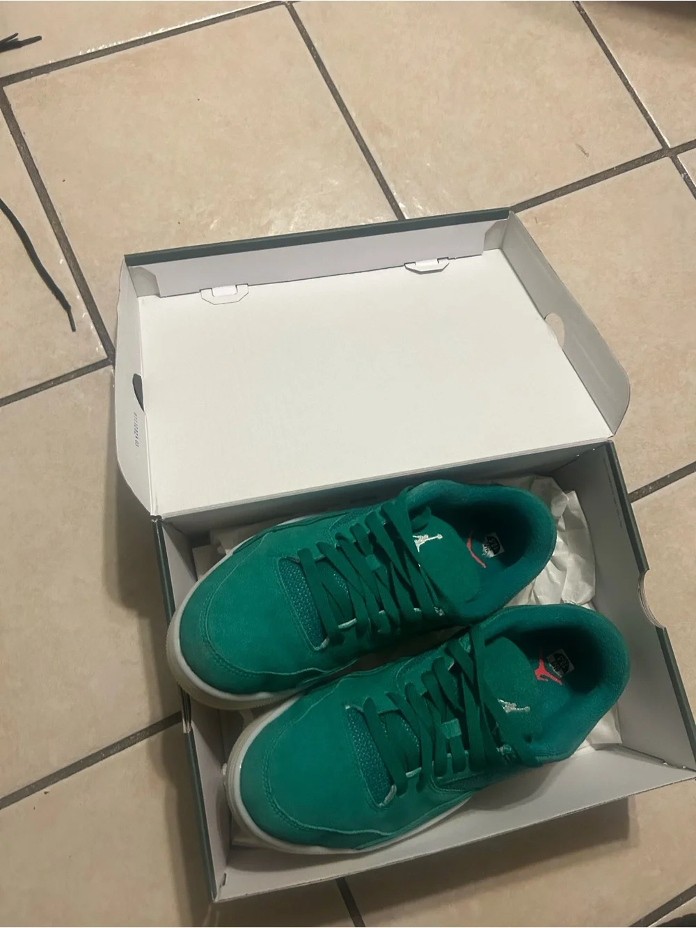 Jordan Flight Court Green Malachite Men’s Size 10.5 With Box